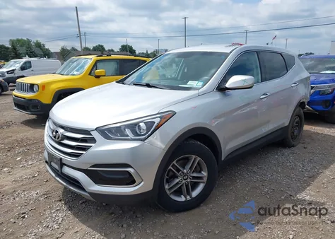 2017 Hyundai Santa Fe Sport 2.4L from USA, damaged, VIN 5XYZTDLB8HG450004
